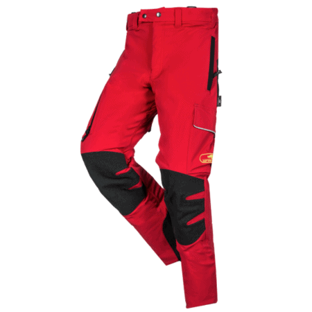 SIP Protection Progress Cool Arborist Trousers Red & Black