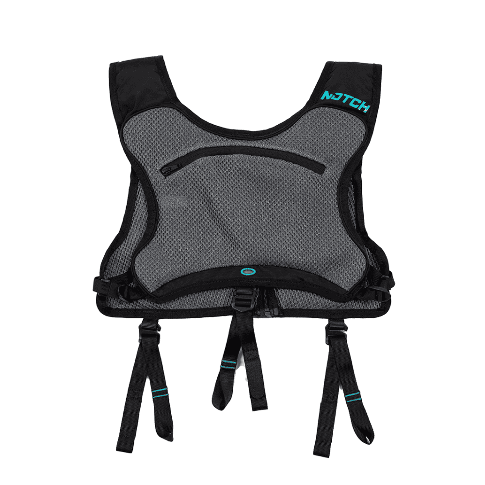 Back view of Notch Chester DLX Chest Harness